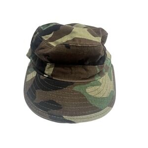 Propper Hat Cap Fitted Mens 7 1/4 Woodland Camo Hot Weather Army Combat Patrol
